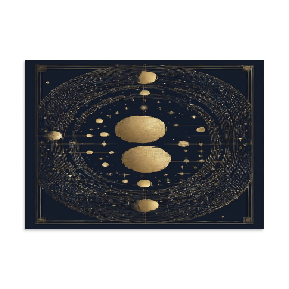 Moon Phases — Celestial Art Print