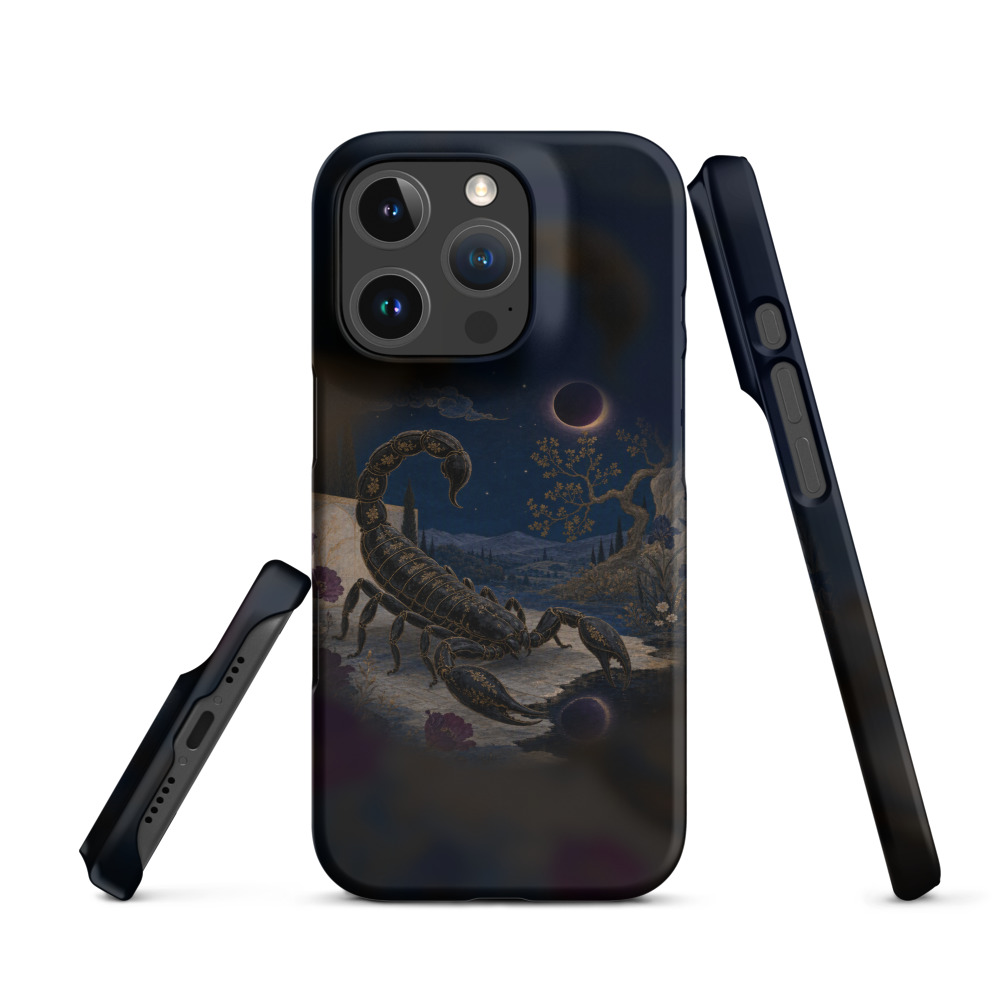 Scorpio Midnight Talisman - Phone Case